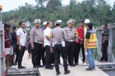 Longsor di Kampar, Dirlantas Polda Riau Tinjau Pengerjaan Jalan Alternatif