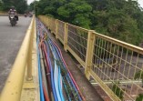 Heboh Jalur Pejalan Kaki di Jembatan Siak I Dipenuhi Kabel, Satpol PP Siapkan Tindakan