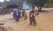 Banjir Kembali Terjang Batu Busuak Padang, 15 Warga Dievakuasi