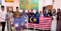 Peserta Kembara Iman ke-52 MIQAT Peduli Chemor, Malaysia Kunjungi Masjid Raya An-Nur