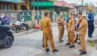 Pemko Pekanbaru Gesa Perbaikan Jalan Rusak, 29 Jalan Masuk Tahap Pertama
