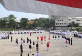 Satu Jiwa Dua Peristiwa: MAN 1 Pekanbaru Gelar Upacara Gabungan Hari Santri dan Sumpah Pemuda