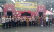 Kapolres Siak Cek Kesiapan Pos Pengamanan Nataru 2025-2026 di Exit Tol Kandis Utara
