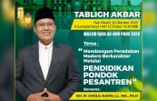 Jangan Lewatkan! Masjid Raya An-Nur Riau Gelar Tabligh Akbar Hari Santri Nasional Bersama KH Cholil Nafis Besok Malam