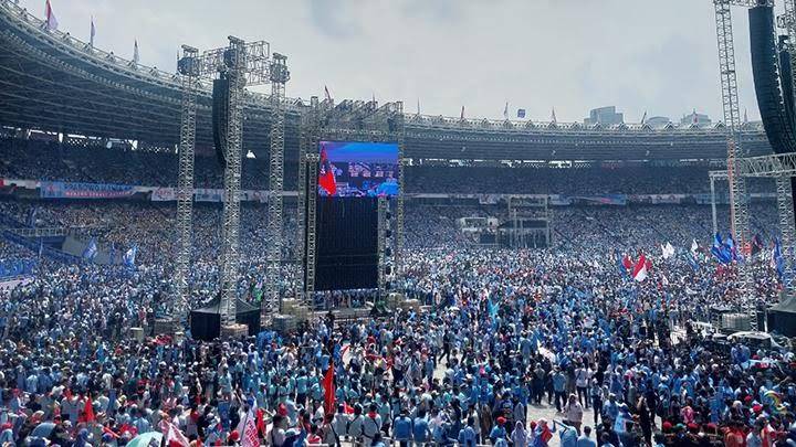 TKN Bilang Jumlah Massa Kampanye Akbar Prabowo-Gibran di GBK di Luar Ekspektasi