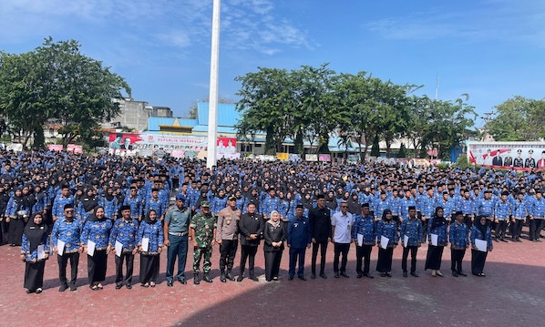 3.700 PPPK Paruh Waktu Bengkalis Terima SK, Bupati Ingatkan Hal Ini