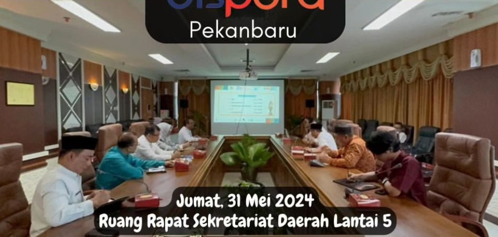 Kadispora Hadiri Final Checking Kesiapan Pelaksanaan Hari Jadi Pekanbaru ke-240 Tahun 2024