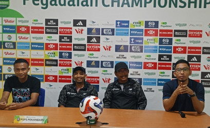 Hadapi Sriwijaya FC, Pelatih PSPS Pekanbaru Fokus Motivasi Pemain