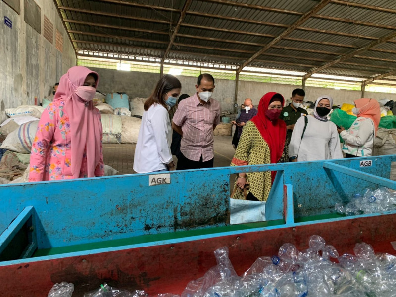 Pogram Pengelolaan Sampah DLHK Pekanbaru Jadi Percontohan