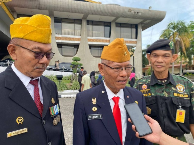 Pesan Veteran di Hari Pahlawan untuk Generasi Muda di Riau