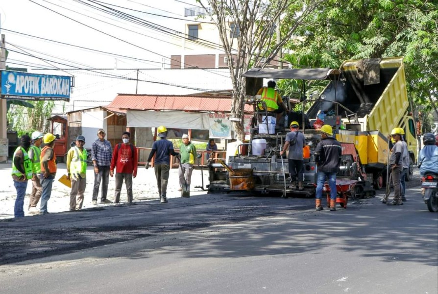 PUPR Pekanbaru Targetkan Overlay Jalan Dahlia Dimulai Minggu Depan