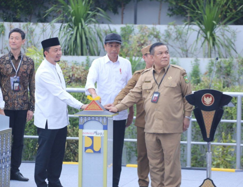 SPALDT di Pekanbaru yang Diresmikan Jokowi Telan Anggaran Rp902 Miliar