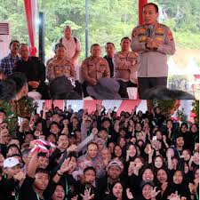 Kapolda Riau Kenalkan Konsep Green Policing di Jambore Karhutla 2025