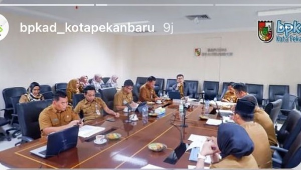 Kepala BPKAD Pekanbaru Hadiri Rakor Rencana Kegiatan dan Penganggaran DBH Perkebunan Sawit