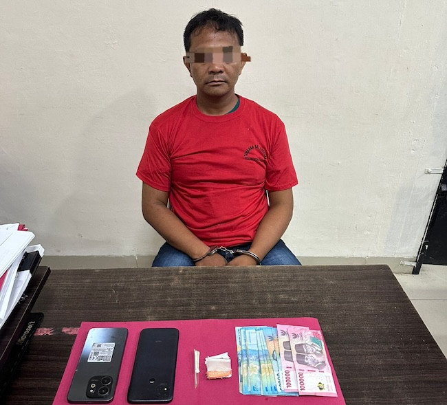 Residivis Narkoba Ditangkap di Kepenuhan, Pemasok Masuk DPO