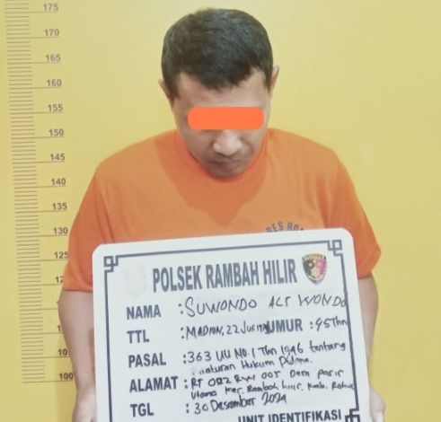 Mantan Kepala Desa di Rohul Ditangkap karena Mencuri Sapi, Mobilnya Dibakar Massa