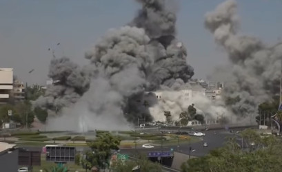 Militer Israel Serang Jantung Pertahanan Suriah di Damaskus