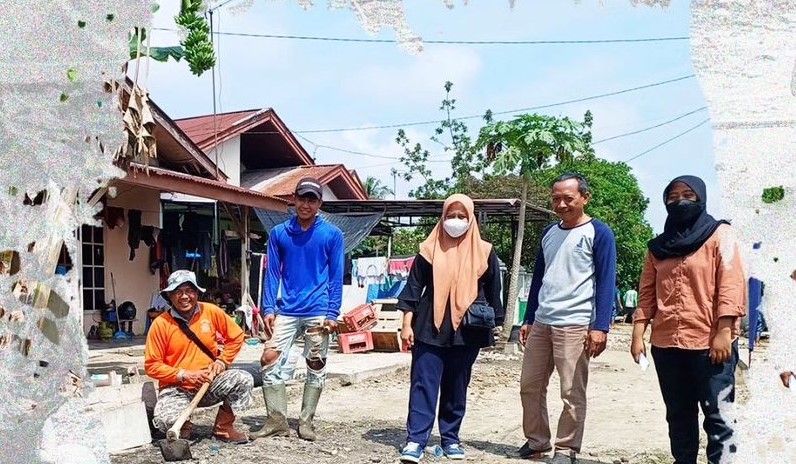 Libatkan Organisasi Masyarakat Tempatan, Dinas Perkim Pekanbaru Lanjutkan Program Padat Karya