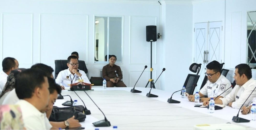 Dipimpin Sekdako, Kepala BPKAD Yulianis Hadiri Rapat Pembahasan TPP Tahun Anggaran 2024