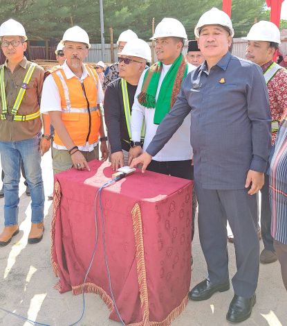 Bupati Zukri Saksikan Peresmian Pembangun Gedung Pustaka Daerah