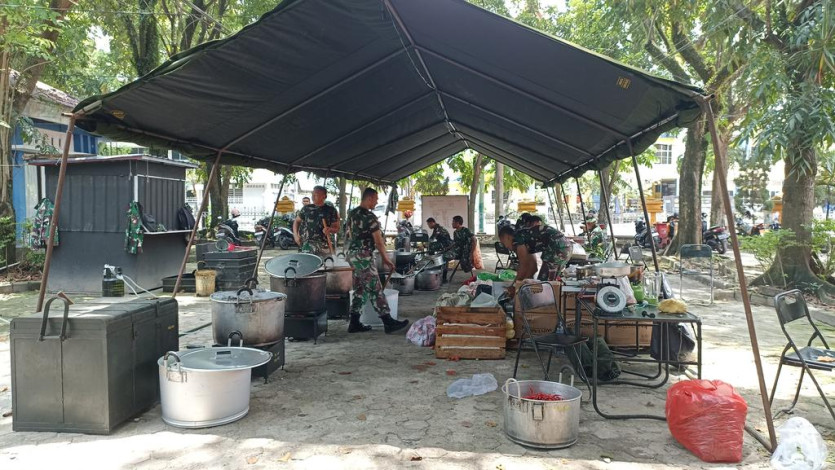 Dapur Umum Induk di Pekanbaru Mulai Beroperasi, Bantu 17 Ribu Korban Banjir