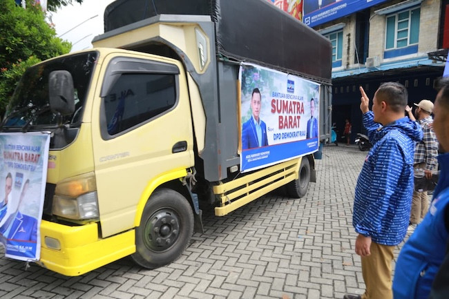 Demokrat Riau Kirim Bantuan untuk Korban Bencana Sumatra