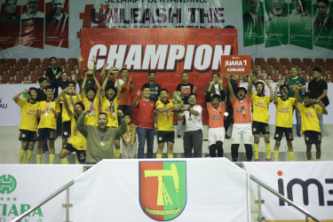 SMAN 5 Pekanbaru Juara Cakaplah Futsal Championship 2025