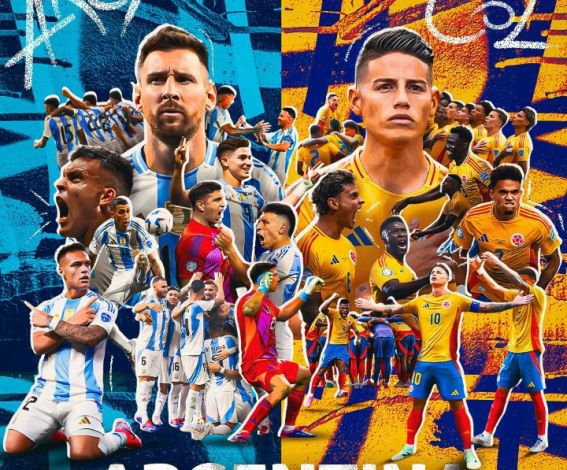 Kolombia vs Argentina di Final, Siapa Peraih Gelar Ke-16 Copa America 2024