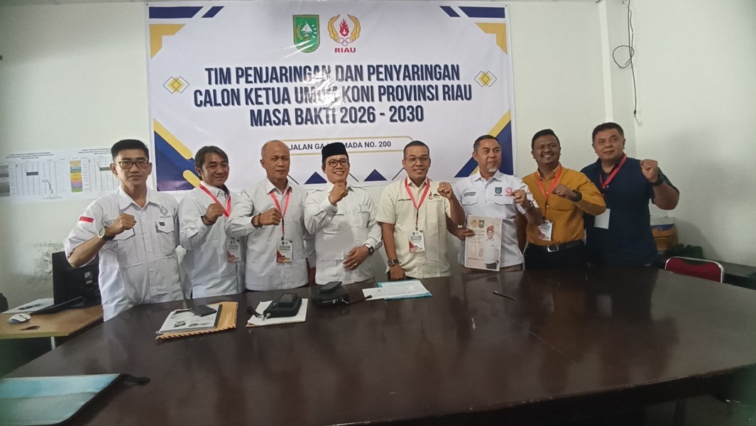 Didukung 6 KONI Kabupaten/Kota dan 35 Pengprov Cabor H Edi Basri Kembalikan Formulir Pendaftaran