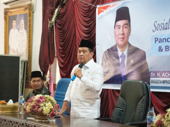 Sosialisasi di Rohul, Achmad: Pilar Kebangsaan Harus Dihidupkan di Desa