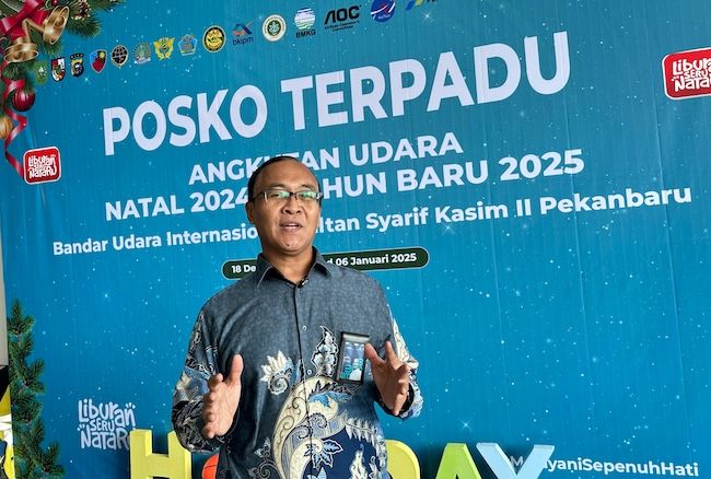 Lonjakan Penumpang di Bandara SSK II Pekanbaru, GM Bandara Berikan Tips Nyaman untuk Libur Natal dan Tahun Baru