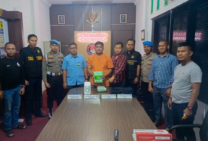 Penyelundupan Narkotika Sabu 2 Kg Gagal Digagalkan di Bengkalis