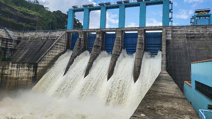 Debit Air Turun, Hari Ini PLTA Koto Panjang Tutup 2 Pintu Waduk