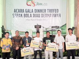 Kampar Darul FA Juara Piala Gubernur Riau U-18, Gubri: Selamat Siang Juara
