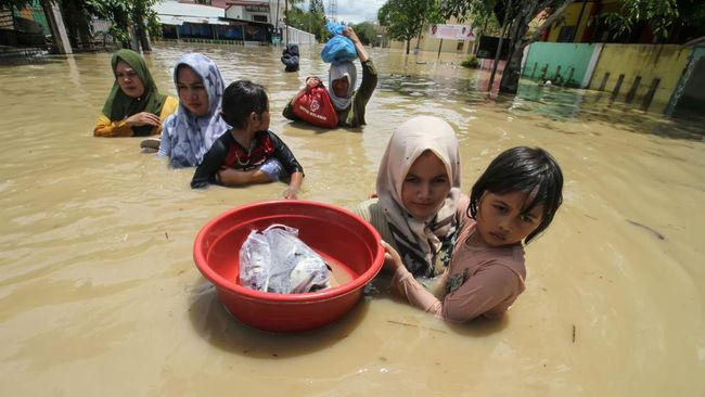 Korban Meninggal Banjir Aceh Naik Jadi 389 Orang