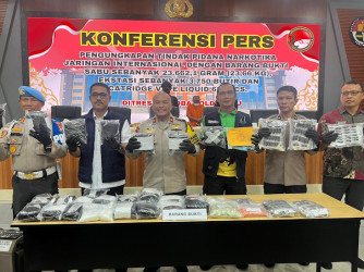 Kurir Narkoba Ditangkap Saat Akan Melamar Kekasih di Rengat