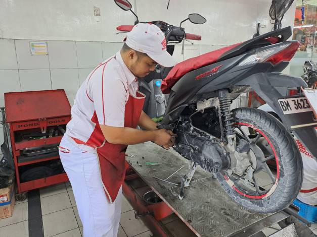 Service Motor Honda Dapat Untung dan Bebas Antri Hingga 29 Februari