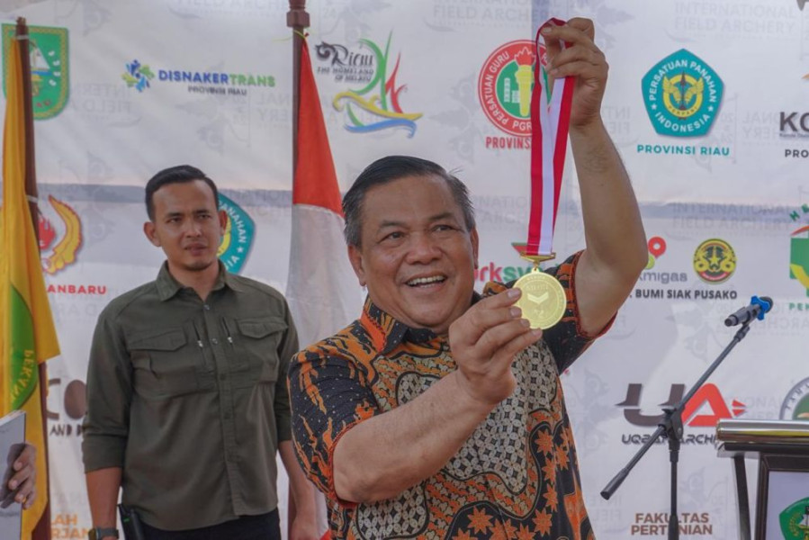 Pj Gubri SF Hariyanto Resmi Buka Kompetisi Panahan Internasional di Riau