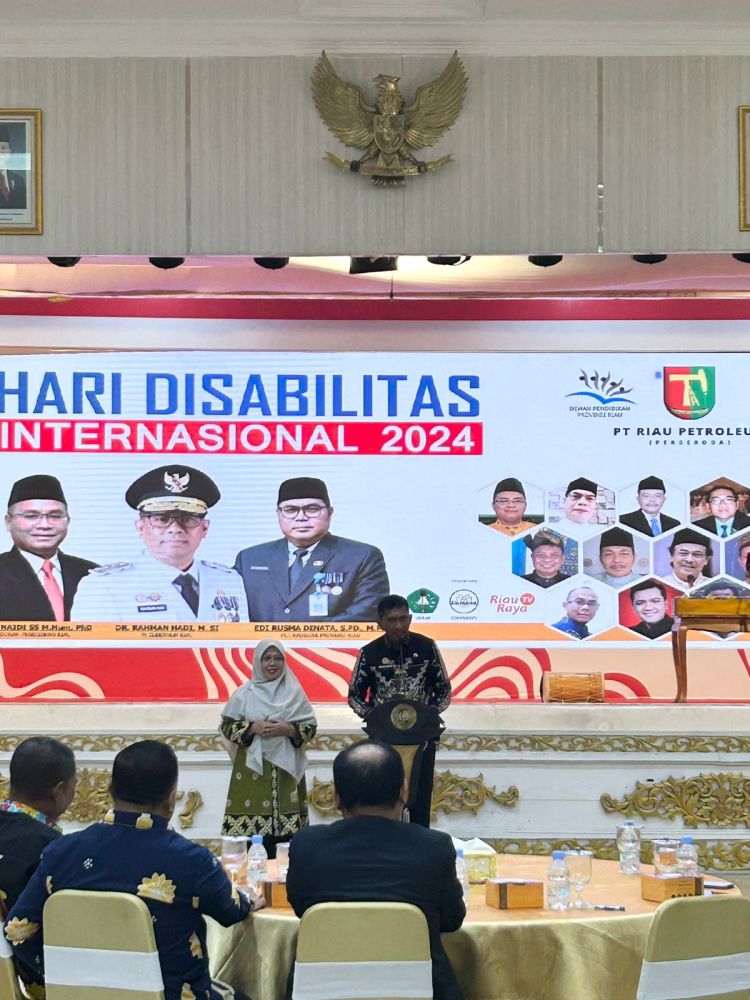 Pemprov Riau Komitmen Sediakan Layanan Publik Ramah Disabilitas