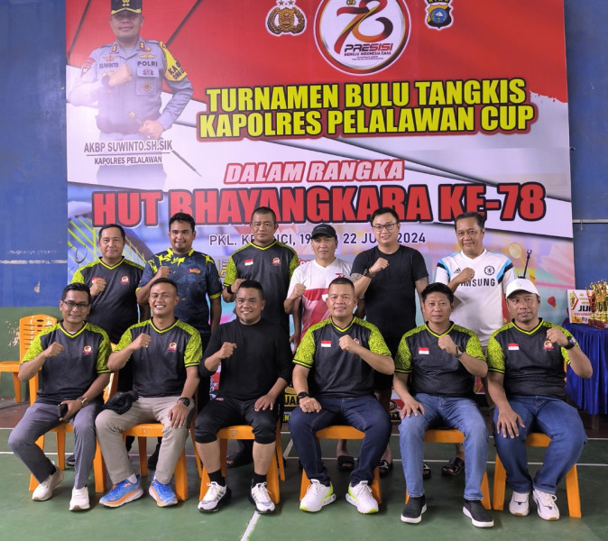 Bupati Zukri Buka Turnamen Bulu Tangkis Kapolres Cup