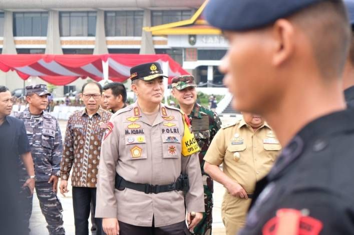 Operasi Lilin Lancang Kuning 2024: 2.812 Personel Gabungan Disiagakan untuk Pengamanan Natal dan Tahun Baru