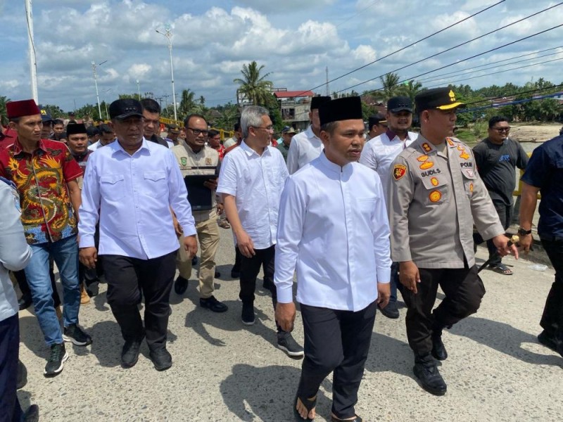 Jembatan Sungai Rokan di Ujung Batu Akan Diperbaiki Usai Lebaran, Pemprov Riau Siapkan Rp4 Miliar