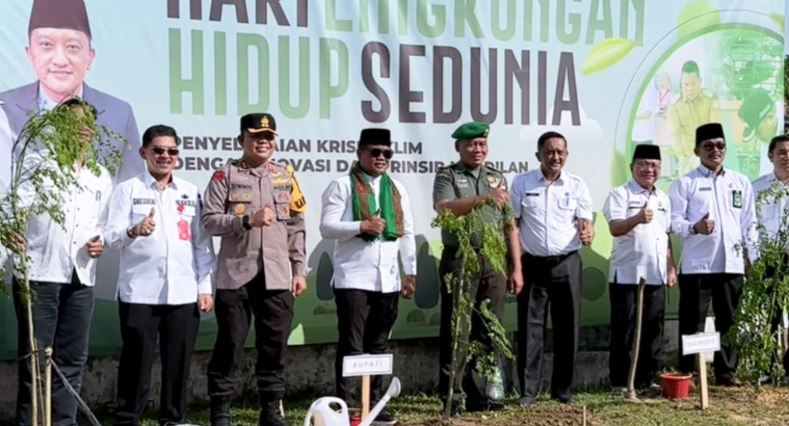 Pemda Pelalawan Peringati Hari Lingkungan Hidup Sedunia, Ini Pesan Bupati Zukri