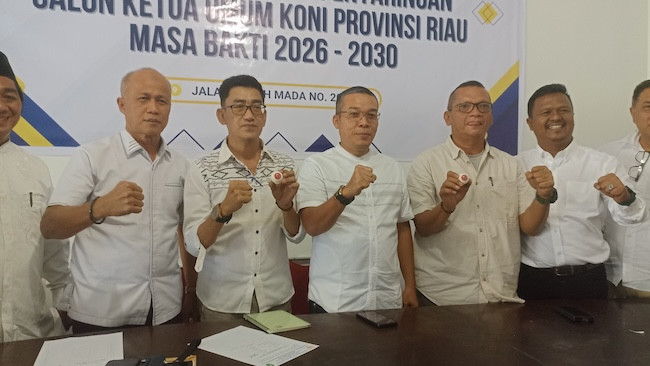 Perebutan Ketum KONI Riau Memanas, Tiga Kabupaten Tarik Dukungan dari Iskandar Hoesin