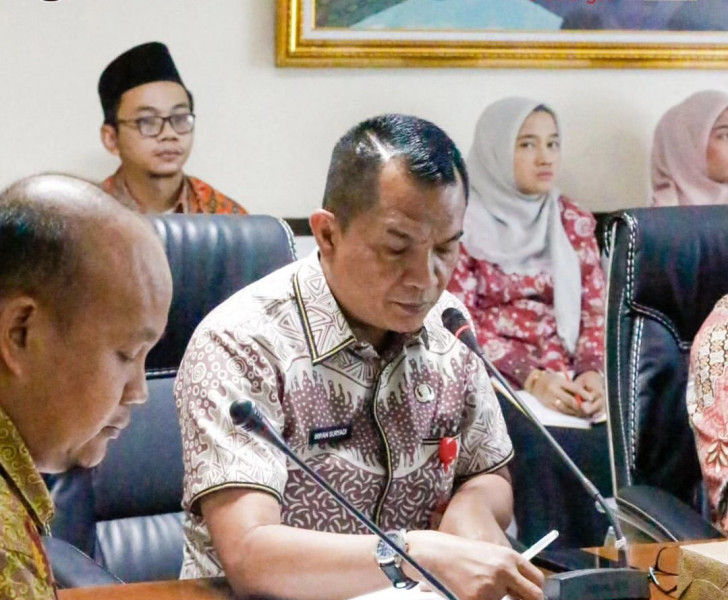 Kepala BKPSDM Irwan Suryadi Pimpin Rapat Penyusunan Kebutuhan ASN Tahun Anggaran 2024