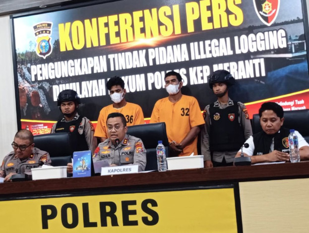 Tertangkap Angkut Kayu Ilog, 2 Warga Meranti Rayakan Iduladha di Penjara