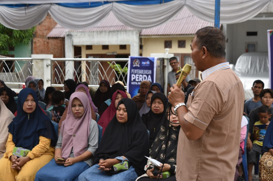 Anggota DPRD Kota Pekanbaru Sigit Yuwono Laksanakan Penyebarluasan Perda tentang Retribusi Pelayanan Kesehatan