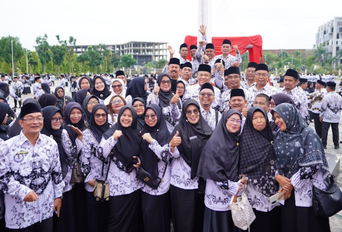 Momentum HGN 2025, Plt Gubri: Guru Hebat, Indonesia Kuat