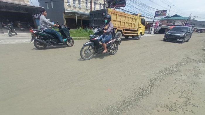 PUPR Pekanbaru Mulai Perbaiki Jalan Umban Sari Rumbai