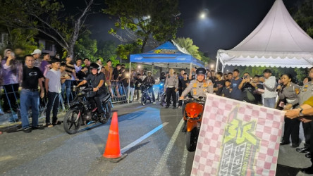 Cegah Balap Liar, Polda Riau Sediakan Arena Drag Bike Legal di Pekanbaru